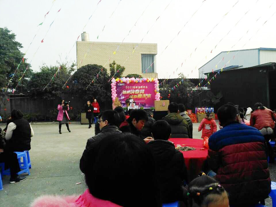欢祝水果视频色版APP下载2017年新春团拜会顺利召开