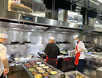 四川大型食堂水果短视频app设备生产厂家告诉你企业总部食堂怎么设计